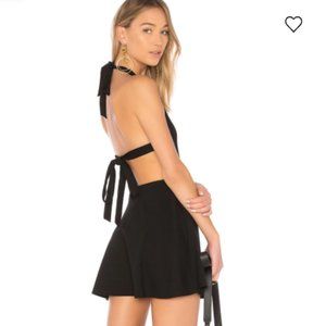 LPA - Revolve Mini Black Dress